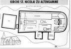 BASTELBOGEN: Das Modell unserer Kirche. St. Nicolai zu Altengamme.